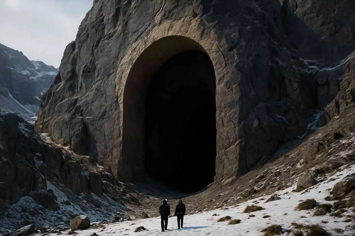 в горах Казахстана