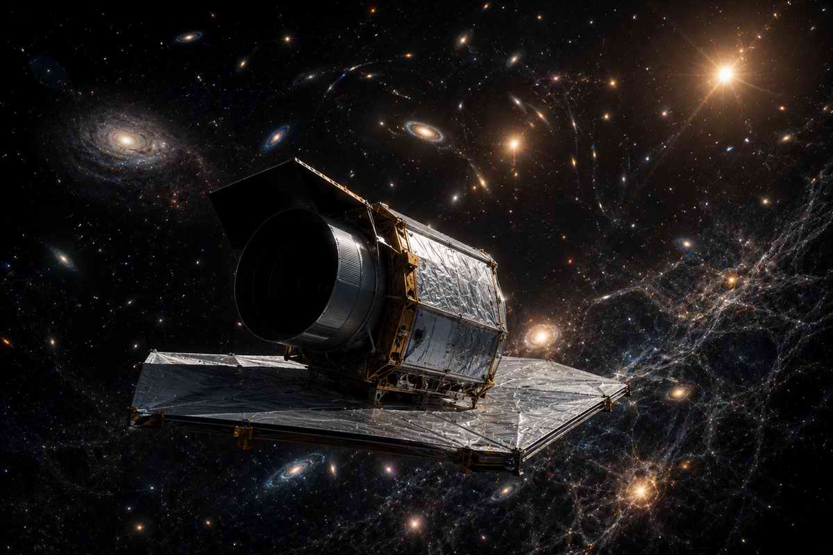 Новый космический телескоп NASA Roman поможет раскрыть тайны темной ма…