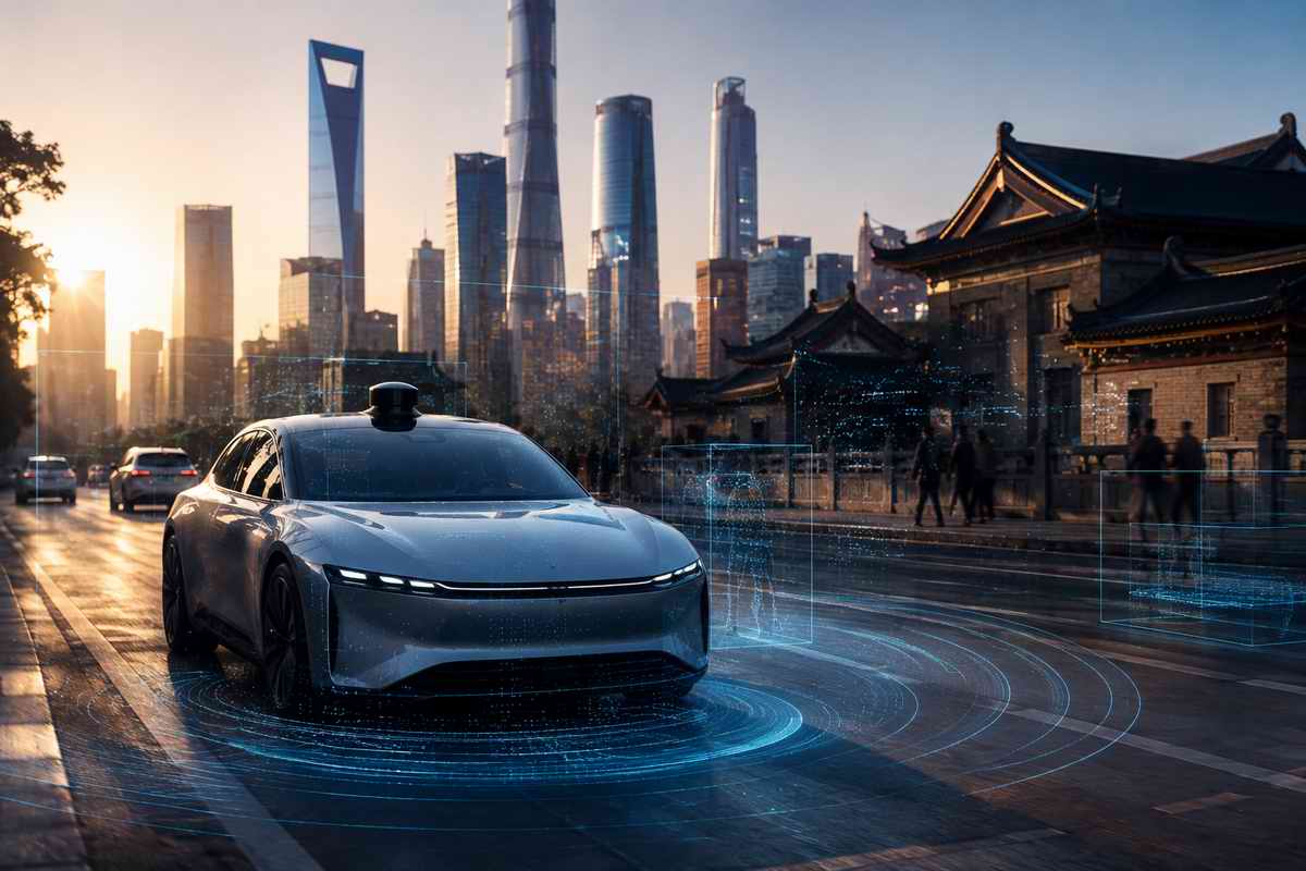 Китай вводит новые правила безопасности для беспилотных автомобилей
