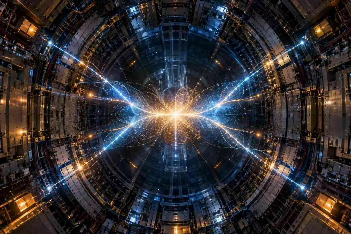 Коллаборация ATLAS получила первые убедительные свидетельства квантовой запутанности между двумя массивными Z-бозонами, возникающими при распаде бозона Хиггса.