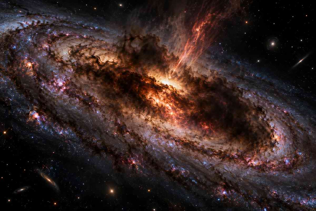 Эту черную дыру изучали десятилетиями — но самое мощное от ученых скры…
