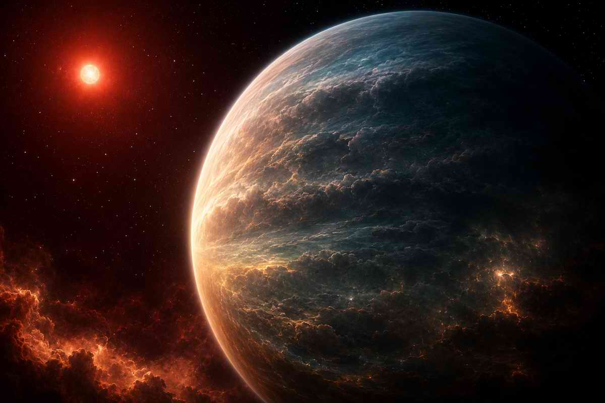 Загадка «водяного мира»: почему экзопланета GJ 1214b нарушает привычны…