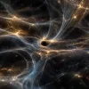 Древние микроскопические черные дыры могли оказаться пятимерными